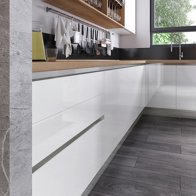 Kuchynská skrinka Infinity R3-60-1K/5 Crystal White