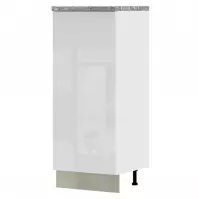 Kuchynská skrinka Infinity K14-60-1KF/5 Crystal White Kuchynská skrinka Infinity K14-60-1KF/5 Crystal White