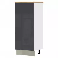 Kuchynská skrinka Infinity K14-60-1KF/5 Anthracite Kuchynská skrinka Infinity K14-60-1KF/5 Anthracite
