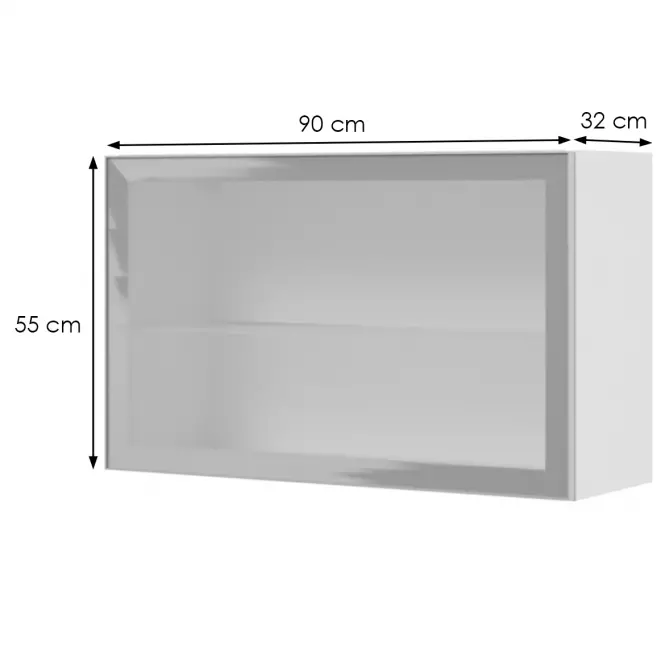 Kuchynská skrinka Infinity V5-90-1ALP/5 Crystal White