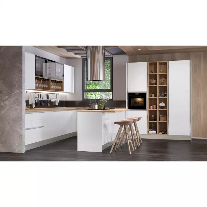 Kuchynská skrinka Infinity V7-UG-2K/5 Crystal White