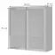 Kuchynská skrinka Infinity V9-90-2AL/5 Crystal White,2