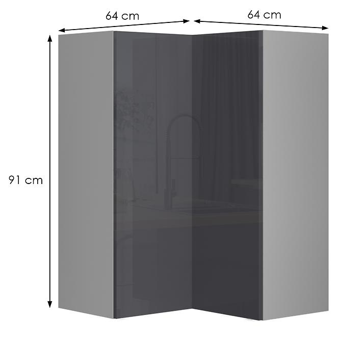 Kuchynská skrinka Infinity V9-UG-2K/5 Anthracite