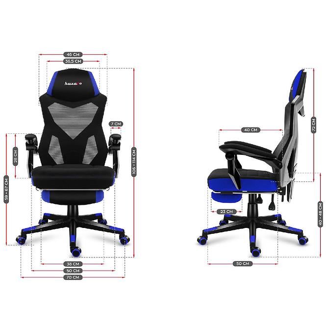 Otočné Kreslo Pre Hráča Combat 3.0 Blue New,3