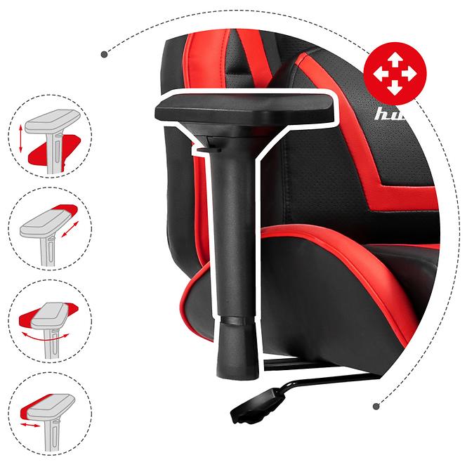 Kreslo pre hráča Force 7.5 Red New