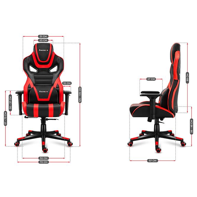 Kreslo pre hráča Force 7.5 Red New