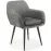 Stolička K429 Velvet/Kov Šedá