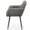 Stolička K429 Velvet/Kov Šedá,7