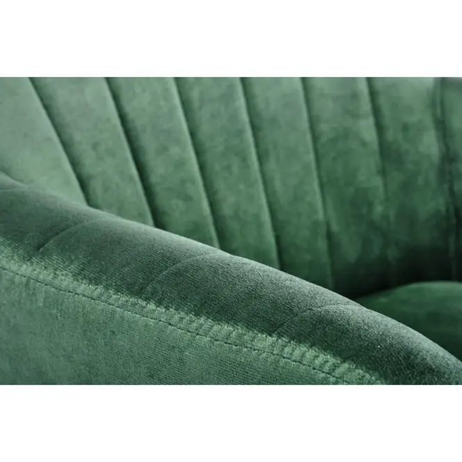 Stolička K429 Velvet/Kov Tmavozelený,3