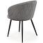 Stolička K430 Velvet/Kov Šedá,4
