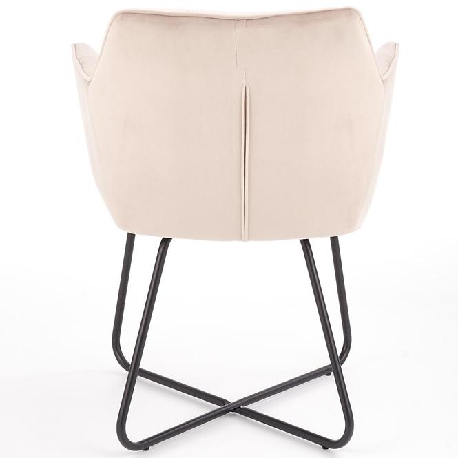 Stolička K377 Velvet/Kov Bez