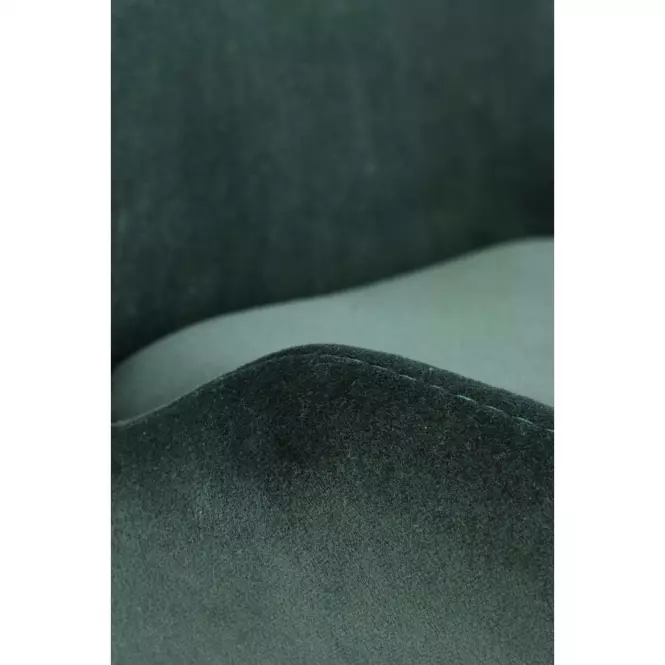 Stolička K454 Velvet/Kov Tmavozelený
