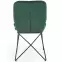Stolička K454 Velvet/Kov Tmavozelený,7