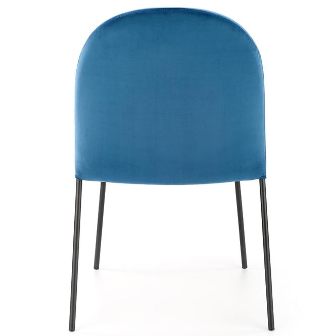 Stolička K443 Velvet/Kov Granát,7
