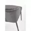 Stolička K399 Velvet/Kov Šedá,7