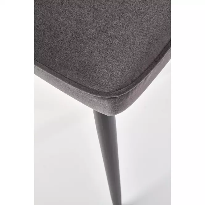 Stolička K399 Velvet/Kov Šedá
