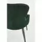 Stolička K366 Velvet/Kov Tmavozelený,10