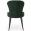 Stolička K366 Velvet/Kov Tmavozelený,4