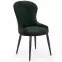 Stolička K366 Velvet/Kov Tmavozelený,5