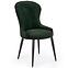 Stolička K366 Velvet/Kov Tmavozelený,5