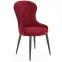 Stolička K366 Velvet/Kov Bordová