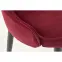Stolička K366 Velvet/Kov Bordová,4