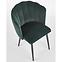 Stolička K386 Velvet/Kov Tmavozelený,11