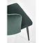 Stolička K386 Velvet/Kov Tmavozelený,9