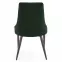 Stolička K365 Velvet/Kov Tmavozelený,4