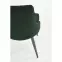 Stolička K365 Velvet/Kov Tmavozelený,9