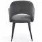 Stolička K364 Velvet/Kov Šedá,4