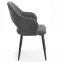 Stolička K364 Velvet/Kov Šedá,5