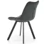 Stolička K332 Velvet/Kov Tmavé Šedá,4