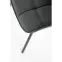 Stolička K332 Velvet/Kov Tmavé Šedá,5