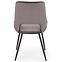 Stolička K404 Velvet/Kov Šedá,3