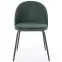 Stolička K314 Velvet/Kov Tmavozelený,5