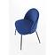 Stolička K314 Velvet/Kov Granát,4