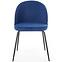 Stolička K314 Velvet/Kov Granát,5