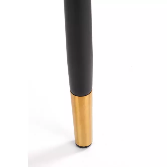 Stolička K446 Velvet/Kov Šedá