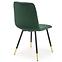Stolička K438 Velvet/Kov Tmavozelený,5