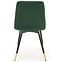 Stolička K438 Velvet/Kov Tmavozelený,6