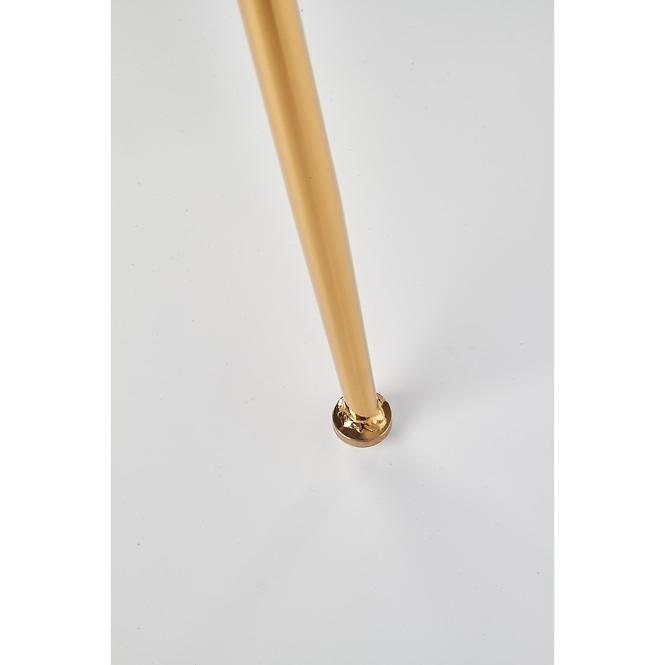 Stolička K381 Velvet/Chrome Šedá/Zlatý