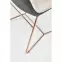 Stolička K390 Tkanina/ekokoža/Chrome-Krém/TmavéŠedá,10