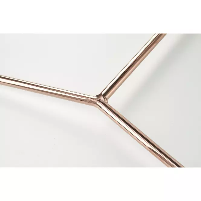 Stolička K390 Tkanina/ekokoža/Chrome-Krém/TmavéŠedá,6