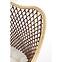 Stolička K336 Rattan/Kov Natural/Tmavohnedá,7