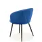 Stolička K430 Velvet/Kov Granát,5