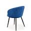 Stolička K430 Velvet/Kov Granát,5