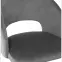 Stolička K455 Velvet/Kov Šedá,3