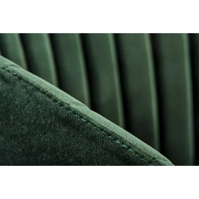 Stolička K426 Velvet/Kov Tmavozelený,4