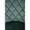 Stolička K450 Velvet/Kov Tmavozelený,10